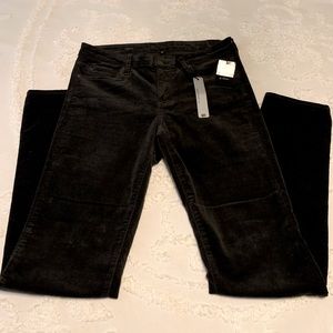 High waist skinny cord jeans